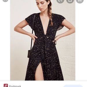 Reformation Orchid Galactic Dress Size 6